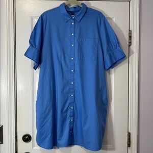 Old Navy brand shirt dress. Size XL